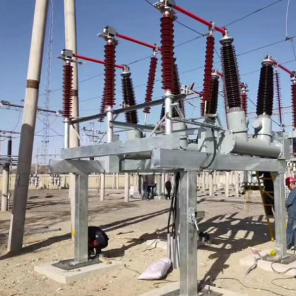 145-километровый высокий высоковольтный SF6 Comminate Electricances Open Type.